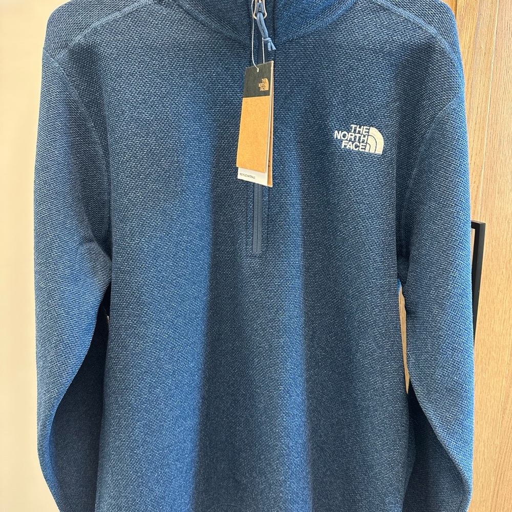 The North Face Shady Blue Quarter-Zip Pullover